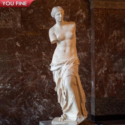 China Classical Life Size Famous Nude Male Venus Statue Marble Statues For Sale for sale