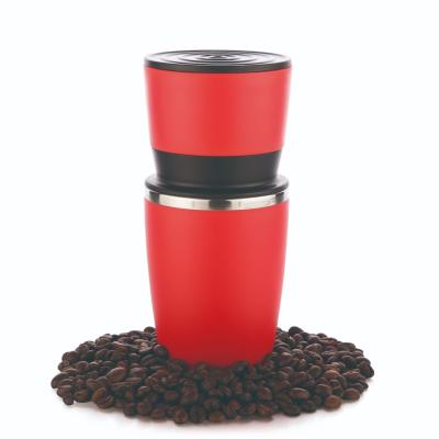 China Hot Selling Viable 2 in 1 Multifunctional Manual Coffee Grinder Adjustable Beans Grinder with Burrs Mill Ceramic Grinder for sale