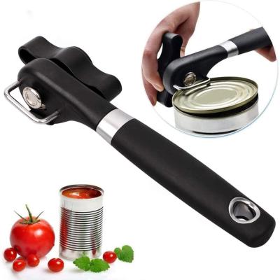 China Food Grade Stainless Steel Sustainable Cut Manual Can Opener For Kitchen And Restaurant for sale