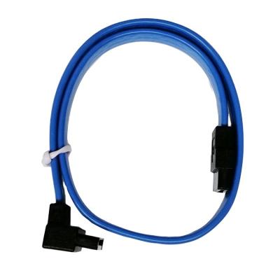 China ATA Hard Drive Usb Cable Sata Cable 7pin Sick Angle Straight Down / Flat 90 Degree Sata Cable for sale