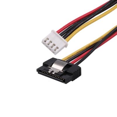 China China Factory Supply Direct Stock COMPUTER Available SATA 15P With Lock To 4Pin Power Cable For Computer for sale