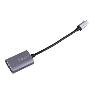 China High Speed ​​Aluminum Alloy 4K USB 3.0 Multimedia Hub Female Type C Cable To HDTV Adapter For Maxbook Monitor Projector for sale