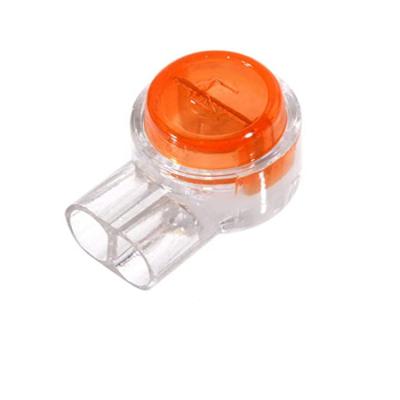 China Wire Plug In UY K1 Connector Waterproof Orange Connector For Telephone Cord Ethernet Cable 200pcs Pack for sale