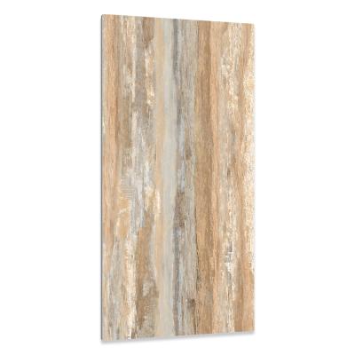 China Modern 1200x2400 Polished Stone Look Glazed Large Size Porcelain Floor Tiles for sale