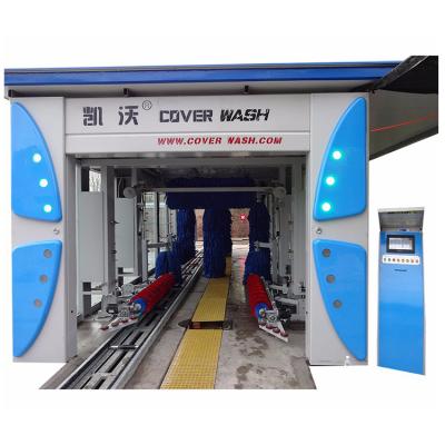 China . Worldwide Shipping Automatic Lavadero De Autos Optima Steam Washer Car Wash Machine Tunnel for sale