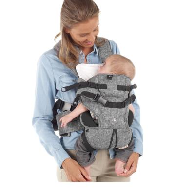 China Functional Adjustable Baby Sling Breathable Baby Wrap Carrier Bag With Hip Seat for sale