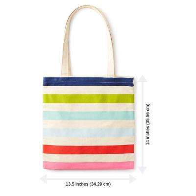 China Eco-Friendly Tote Bags With Custom Printed Logo Canvas Tote Bag Reusable Wholesale Women Grocery Shopping Bag for sale