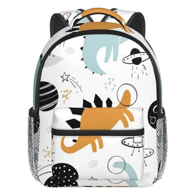 China Low MOQ Anti-theft School Bag Sale Contrast Super Light Hot Color Custom Design Polyester School Backpack for sale