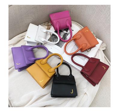 China 2021 New Fashion Handbag Women PU Slanted Shoulder Bag Casual Ladies Handbags for sale