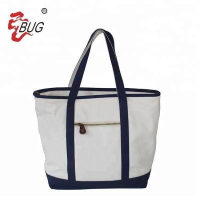 China OEM Manufacturer Cotton Handled Custom Shopping Bag, Fashion Beach Bag, Canvas Tote Bag for sale