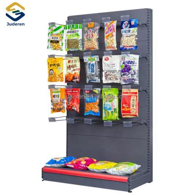 China Single Sided Corrosion Protection Supplier Feature Shop Merchandise Display Steel Gondola Shelving Mini Mart Shelving for sale