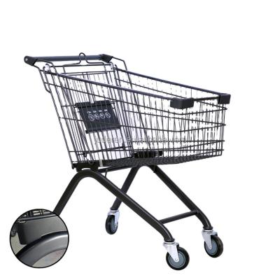 China High Quality American Style Supermarket Shopping Trolleys And Carts Super Shopping Cart Trolley for sale