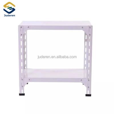 China Corrosion Protection Metal Storage Light Duty Steel Shelf Rack Light Duty Slotted Storage Rack For Warehouse for sale