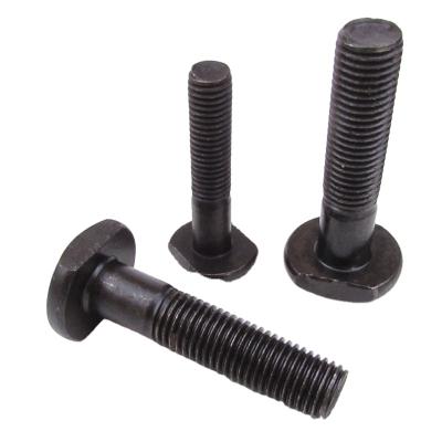 China Furniture Black-oxide grade 4.8 8.8 10.9 12.9 carbon steel T-bolts and square head bolt for sale