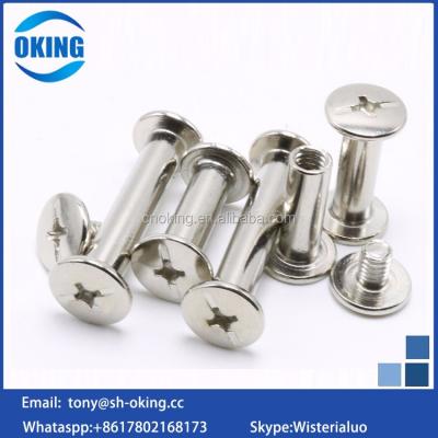 China Stainless Steel/Carbon Steel/Hot Selling Brass/Nickel Plated Stainless Steel Male And Female Screw for sale