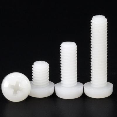 China Custom Pan M1.6 M2 M3 M4 M5 Plastic Screw Nylon Screw for sale