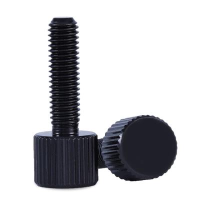 China M2 M3 M6 Flat Product Hot Head Carbon Steel Fasteners Sales Knurled Thumb Screw for sale