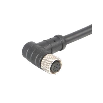 China Automotive M8 4pin female and male circular waterproof connector for sale