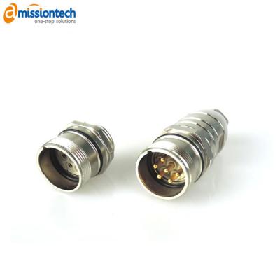 China M23 power female socket and male socket connector for sale