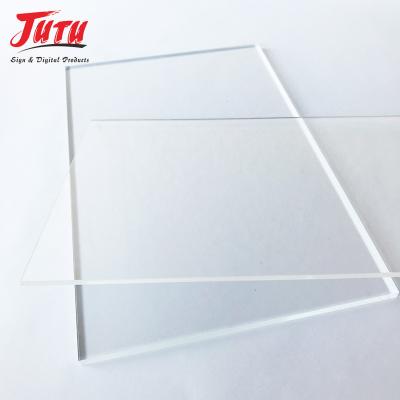 China Assets; easily painted and engraving JUTU Direct Sale Factory Price Customized Clear Acrylic Sheet PMMA Sheet Thickness Cast Iron Sheet for sale