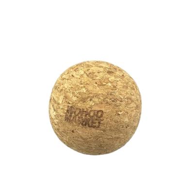 China Factory Supply Product Stocked Popular Cork Wood With Bell Cat Toys for sale