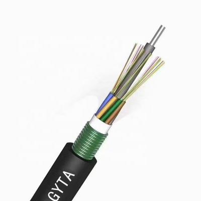 China 12 24 48 72 288 Cores G65D Outdoor Single Mode Uni-tube Aerial Cables For Long Distance Communication And LAN Cable for sale