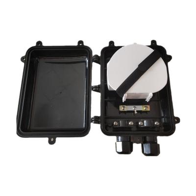 China Outdoor FTTX System Fiber Optic Equipment 1 In 1 Cable Connector Box Horizontal Fiber Optic Closure for sale