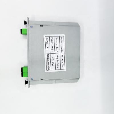 China Plastic Type FTTH Multisocket PLC Splitter FTTH FTTB FTTX Network SC/APC/UPC Splitter 1*2 1*8 1*16 ABS Insert Box for sale