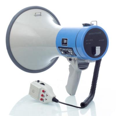 China The Display Information 50W ER66 Video Bullhorn Speaker with USB, SD, AUX. for public announcement security alarm use high power megaphone for sale