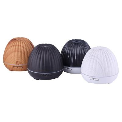 China Household Promotion Ultrasonic Wood Grain 500ml Unique Design Aroma Diffuser for sale