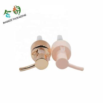 China 24mm Lock Pump 28mm Plastic Cosmetic Lotion Pump Left Right Hand Sprayer for Cosmetic Care for sale