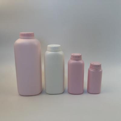 China Cosmetic Loose Powder 50G100G200G350G HDPE Bottle Talcum Powder Bottle And Baby Powder Plastic Package for sale