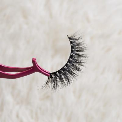 China Long 100% Real Natural Handmade Eyelashes Mink Lashes Thick Fake False Mink Fur Strip False Eyelash 3d Eyelashes for sale