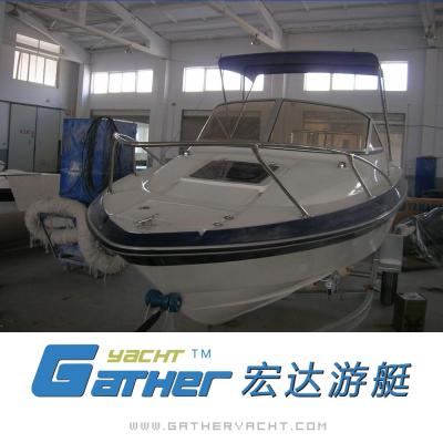 China Fiberglass Gather Professional Fishing Friendly Material Excellent Boat For Sale for sale