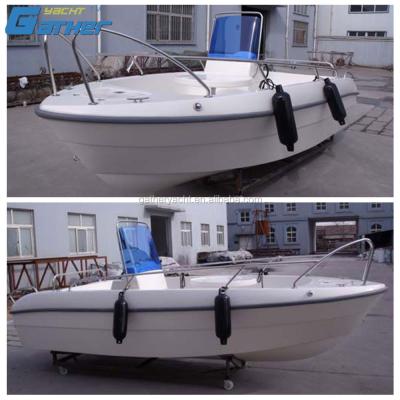 China Hot cheap fiberglass rally yacht china sale 16ft fiberglass fishing boat for sale for sale