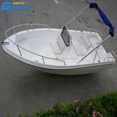 China Fishing Rally Yacht New Hot Sale 5m Fiberglass Fishing Boats for sale