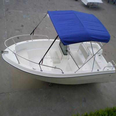 China Fishing Meet Factory Supply 5m Small Fiberglass Fishing Boat for sale