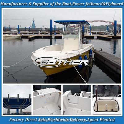 China Fiberglass gather 32ft small frp boat, small fiberglass boat for sale