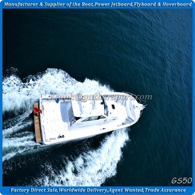 China Fiberglass gather 15m aplet fishing boat, boat for sale