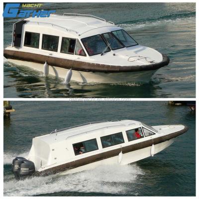 China Fiberglass Outdoor Rally Motor 32ft Gas Power Fiberglass Model Boat NEW Large for sale