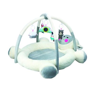 China 2022 Hot Selling Super Soft Cloth Plush Baby Play Educational Toy 2022 Baby Play Mat Lovely Sheep Gym for sale