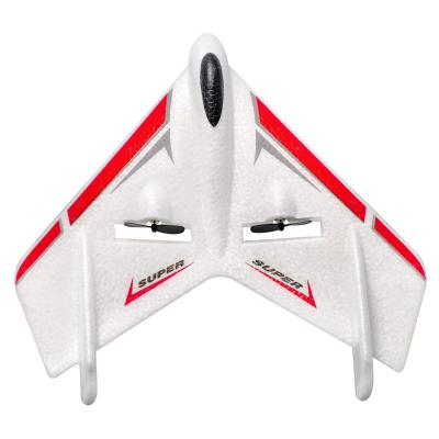 China 2.4GHZ 2.4GHz 2CH Small RC Airplane Flying Triangular Flat Indoor Toys for Kids Boys for sale