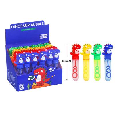 China Mini Bubble Blower Sticks Little Dinosaur Shape Plastic Bubble Wands Toys Summer Shape Bubble Wand Different Cute Cute Stick For Kids Outdoo for sale