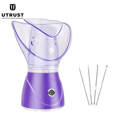 China Fashion Household DEEP CLEANING Facial Care Moisturizing Instrument Portable Steamer Hot Steaming Machine For Face for sale