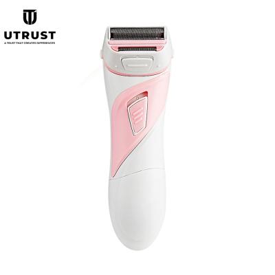 China Mini Painless Electric Women Body Leg Portable Ladies Shaver Rechargeable Wet Dry Lady Shaver for sale