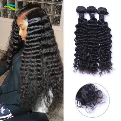 China Wholesale Brazilian Hair Deep Wave Bundles Brazilian Vrigin Remy Hair Extension Original For Beauty Woman for sale