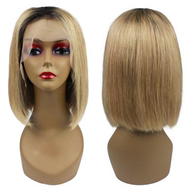 China The Other High Light Colored 100% Virgin Hair Wholesale Full Lace Wig 8-16 Inch Frontal Wig For Black Women for sale