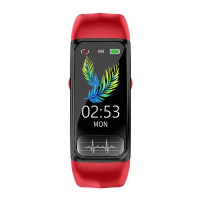 China Waterproof GPS Navigation ECG PPG SP02 Smart Band Multi-sport Heart Rate Stopwatch P12 Smart Wristband for Android and IOS for sale