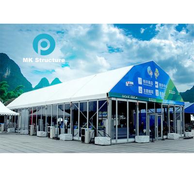 China Durable 10X20M Party Tent Easy Raise Tent With Waterproof Material For 200 Seats Event Tent Makers for sale