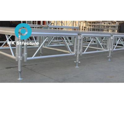 China Durable Aluminum Stage Platform / Portable Stage Platform Concert Stage Outdoor Use for sale